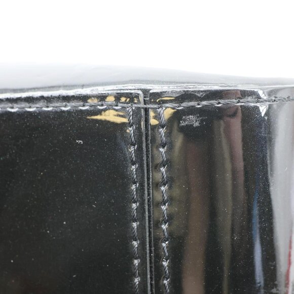 LOUIS VUITTON  Santa Monica Monogram Vernis Leather Shoulder Bag Black - Picture 11 of 16